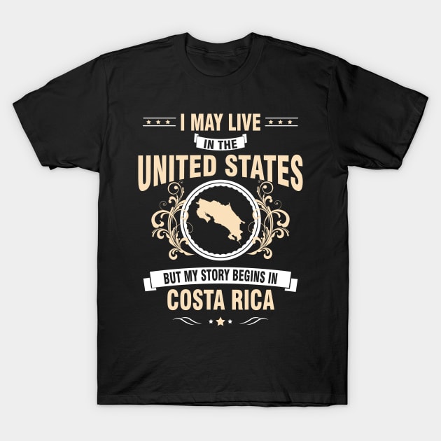 My story begins in Costa Rica. T-Shirt by Litho